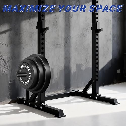 Olympic Weight Plate Holder for 3x3 Rack with 1" Hole - 4 Pack