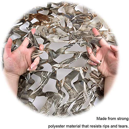 Lightweight Camouflage Netting - Dry Grass 4.9ft x 6.5ft