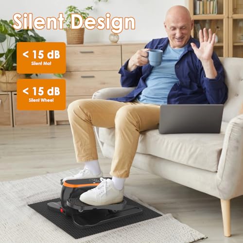 Portable Under Desk Elliptical Machine - Mini Leg Exerciser