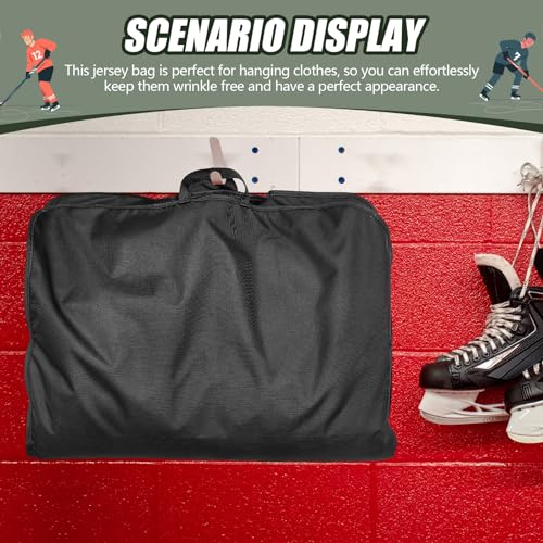 Windyun 2 Pack Hockey Jersey Garment Bags 36x24 Inches – Classic Version
