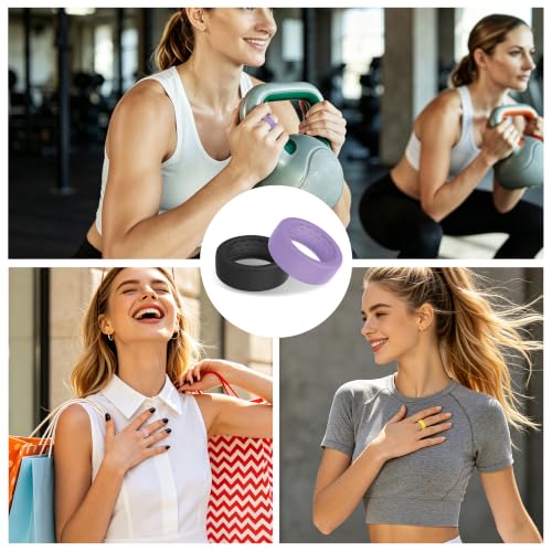 10-Pack Oura Ring 5 Silicone Covers - Ultra-Thin Anti-Slip Protector