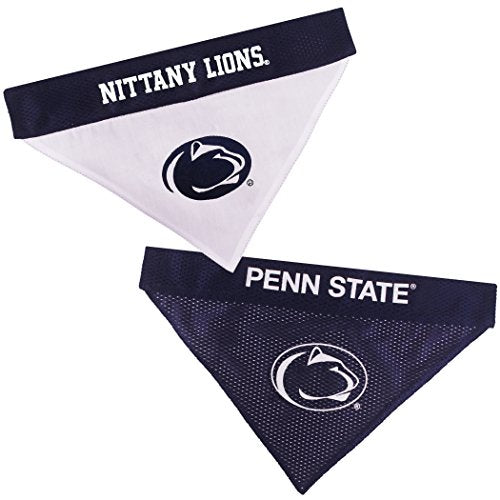 NCAA Reversible Dog Bandana - Penn State Nittany Lions, Small/Medium