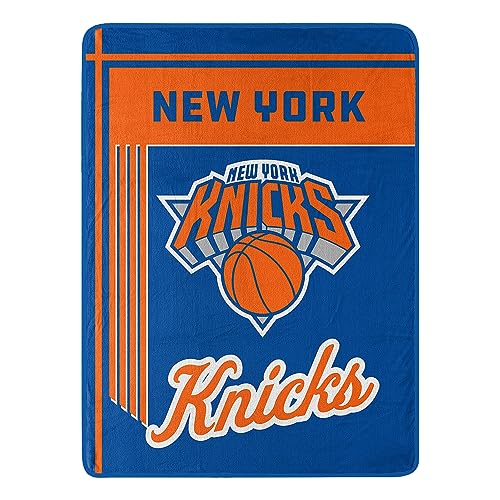 New York Knicks Microfiber Throw Blanket – 46"×60" Cozy Game Day Blanket