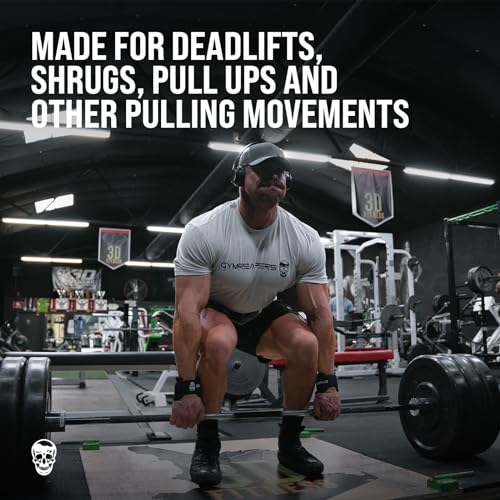 Heavy Duty Weight Lifting Hooks - Power Wrist Straps for Deadlifts & Pull-Ups