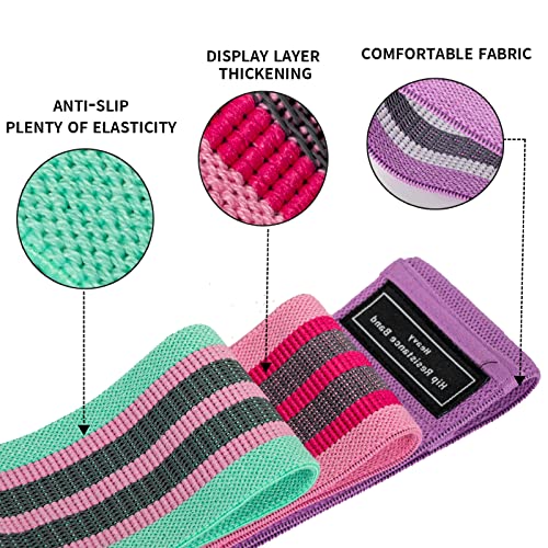 Yoga Mat Set with Resistance Bands & Blocks - Pink Starter Kit
