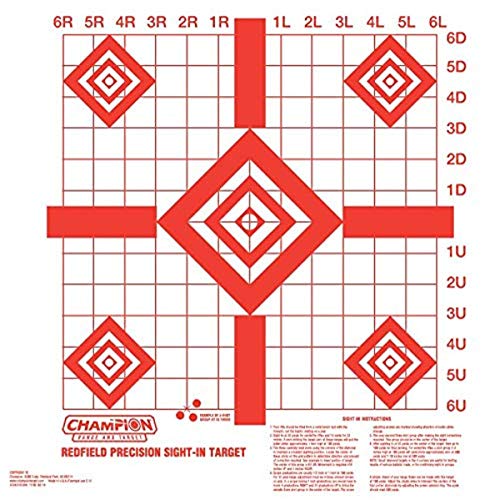 Redfield Style Precision Sight-In Target - 10 Pack