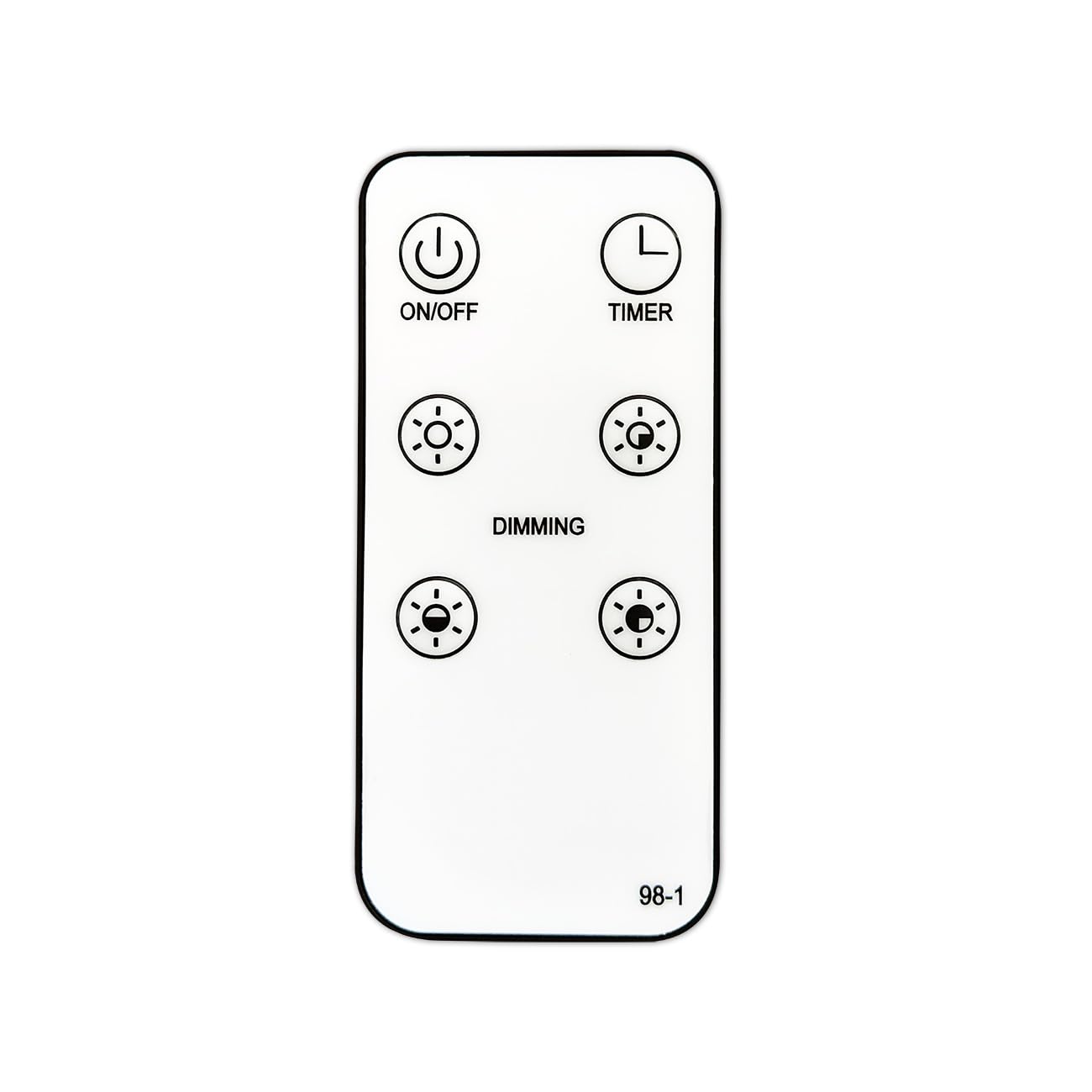 TYBEEU Christmas Trees Accessory, 4 Brightness Dimming and Timer Function, UL Listed, General Remote Control Suitable for 24V/6W, 24V/3.6W,4.5V/4.5W Christmas Trees