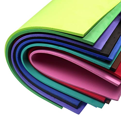 Fly Tying Foam Sheet 10 Color Set 3mm for Flies & Poppers - Greatfishing