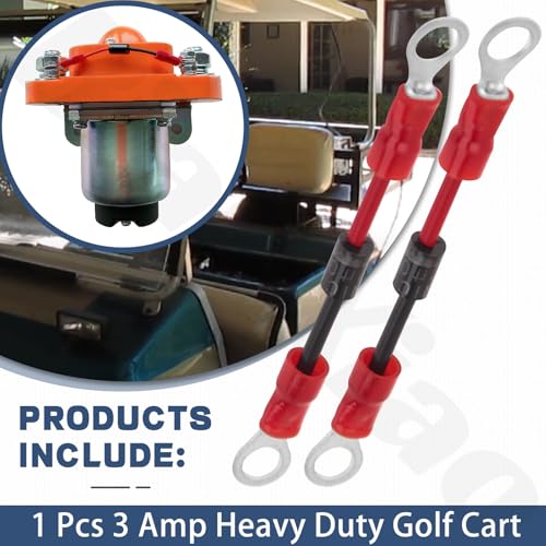 3 Amp Heavy Duty Golf Cart Solenoid Diode - 2 Pack