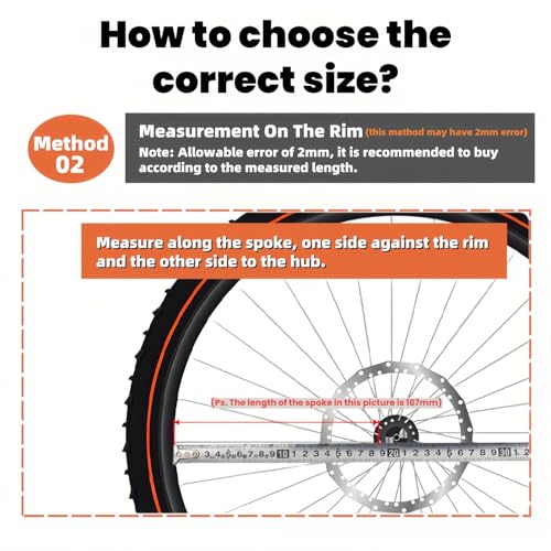Bicycle Spokes 12G Black 128mm E-Bike Tricycle Wheel - 20pcs