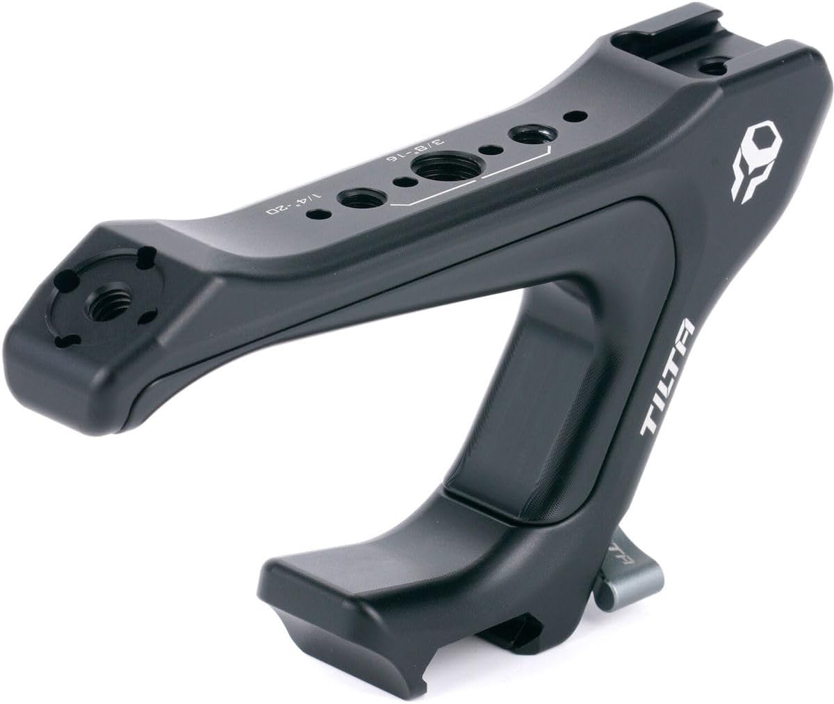Tiltaing Compact NATO Rail Top Handle - Durable Black Design for Enhanced Stability