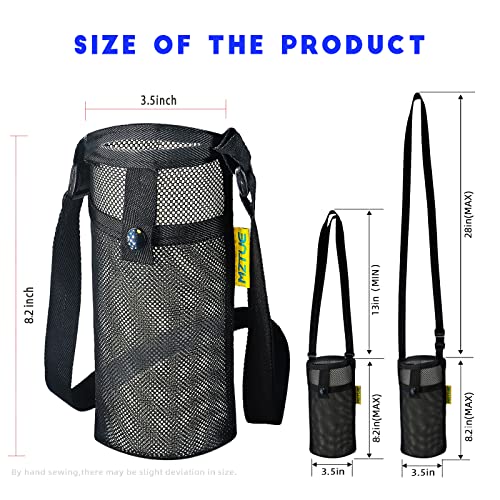 Water Bottle Holder with Strap for Walking, Hiking