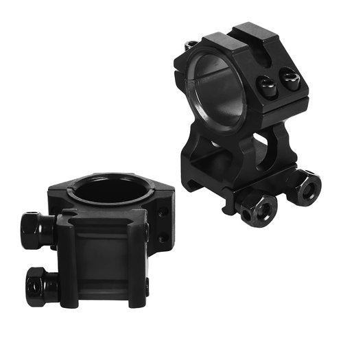 WestHunter Optics Picatinny Scope Rings, 1 Inch 30 mm Tactical Precision Scope Mount | 36 mm Center Height, Black