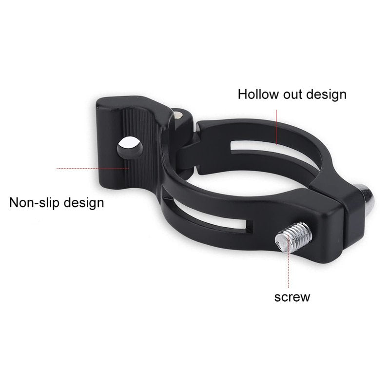 QANYEGN 34.9mm MEIJUN Front Derailleur Clamp, Front Derailleur Adapter Clamp Clip, Cycling Accessory for Road Bike (2 Sizes)