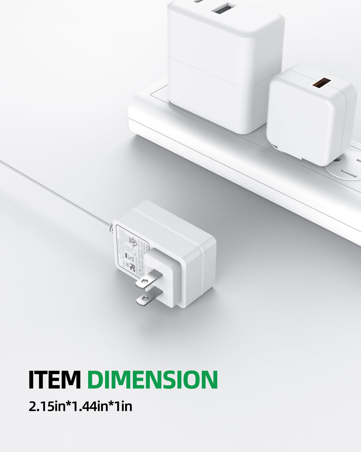 23V Charger Fit for Black and Decker N511997, Replacement for Black+Decker Dustbuster 90602523-04 HHVK515JP07 CHV1410L32 HHVK515J00FF BHFEA420J Handheld Vacuum Power Cord (Not Fit for 15V)