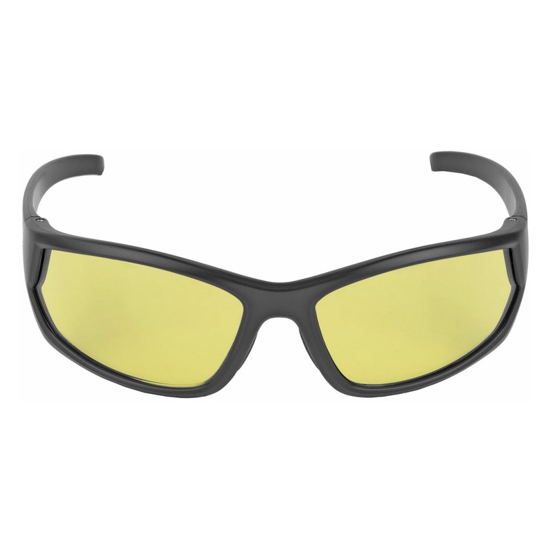 Walker's IKON Carbine Full Frame Shooting Glasses | Impact-Resistant Non-Slip Frame Hunting Shooting Eyesight Protection Glasses, Microfiber Lens Cloth & Carry Case Included, Amber