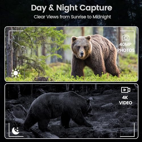 4K Night Vision Binoculars - Night Thunder X3 - Lunar Silver
