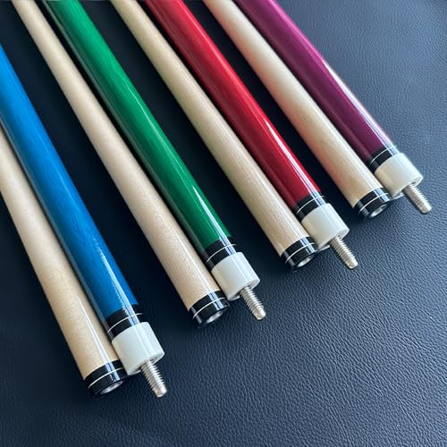 Tai Ba 58-Inch Pool Cue Set, 13mm Tip, 18-21oz, Hardwood Two-Piece