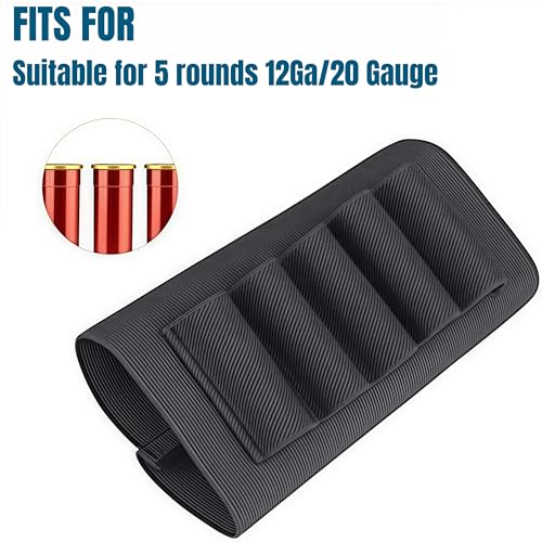Tactical Shotgun Shell Holder Pouch - 5 Round Capacity