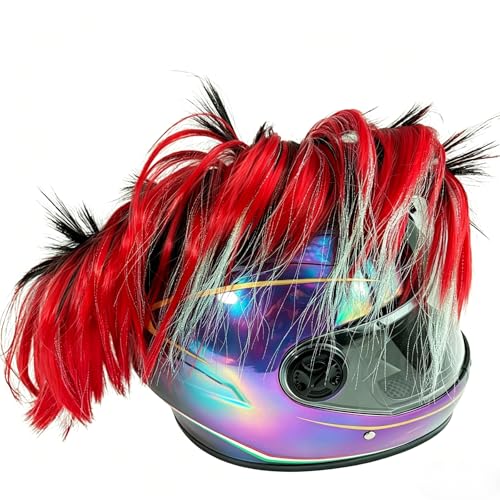 Mohawk Helmet Accessory - 1PC Fun Hair Piece - Mohawk-02