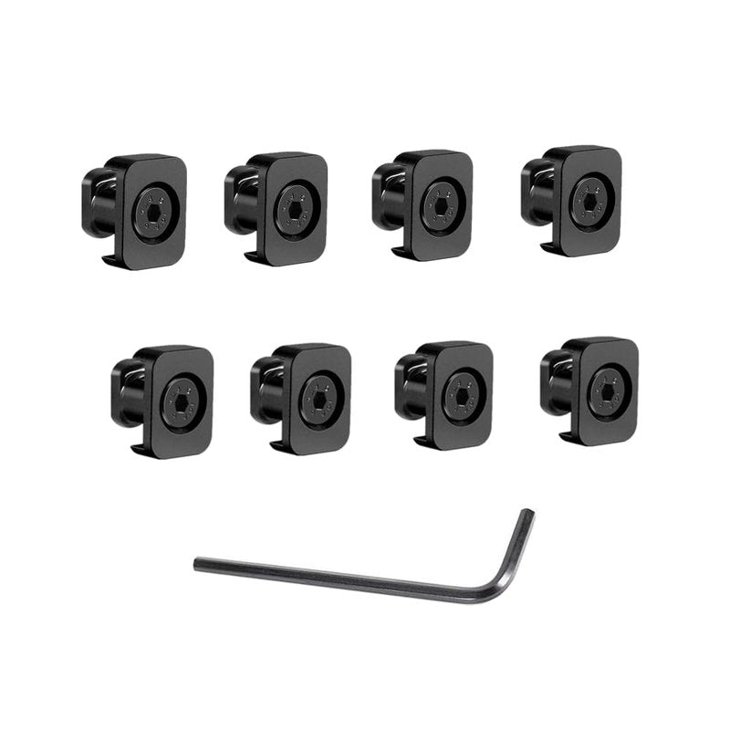 APLUSGEAR ABS Plastic Pressure Switch Cable Guides Compatible for Mlok Compatible Wire Management Clips for M300 PEQ Etc 8-Piece Set