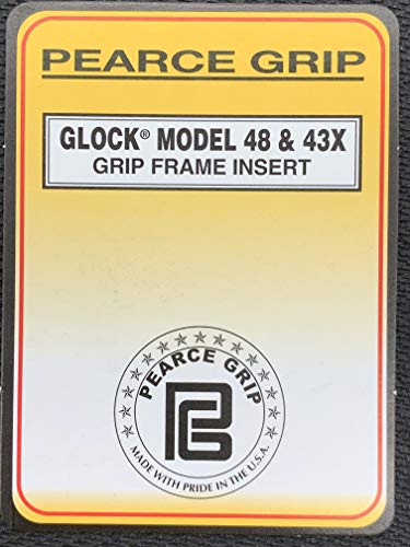 Glock 43X & 48 Frame Insert Plug - Durable Grip Cavity Filler