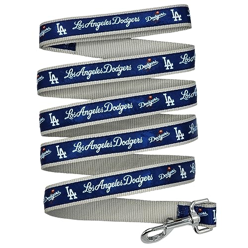 Large MLB Licensed Dog Leash - Los Angeles Dodgers