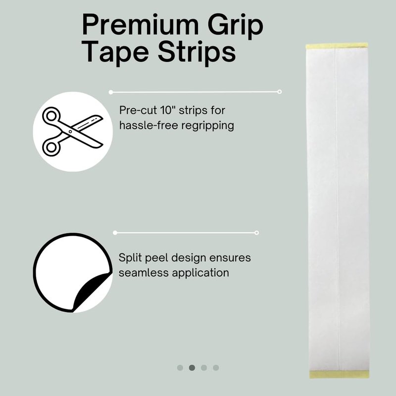 The Golfer's Workshop Complete Golf Club Regripping Kit – Pro-Shop Quality DIY Club Repair Kit with Hook Blade Knife, 15 Grip Tape Strips, 5oz Tape Solvent, and Rubber Vise Clamp