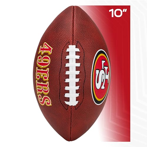 Youth NFL Football - San Francisco 49ers Junior Size, Easy Grip