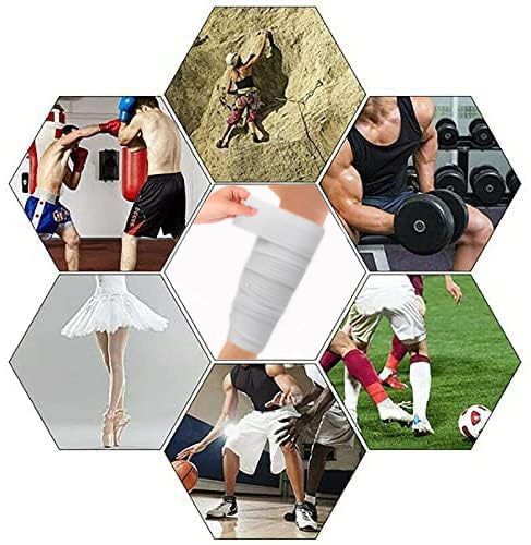 Calf Compression Sleeve Wrap for Shin Splints - White