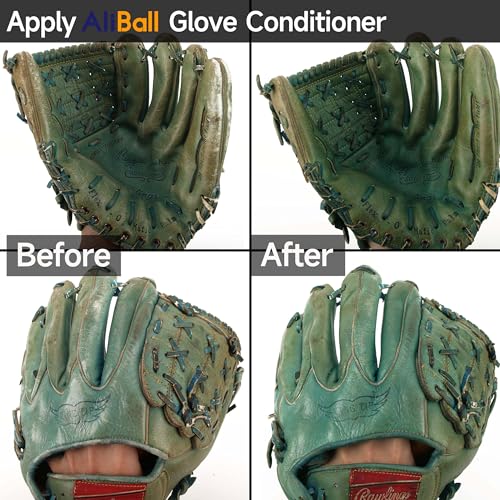 Baseball Glove Conditioner Cream - 2.82 Ounces, Natural Leather Care