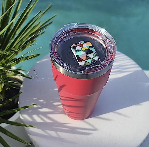 Magnetic Slider Replacement for Tumbler Lids - Beach Design