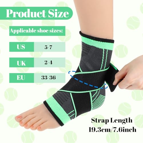 Kids Ankle Brace - Compression Support Socks for Sports