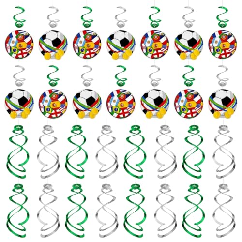 30-Pack Soccer Party Decorations - Football Theme Supplies