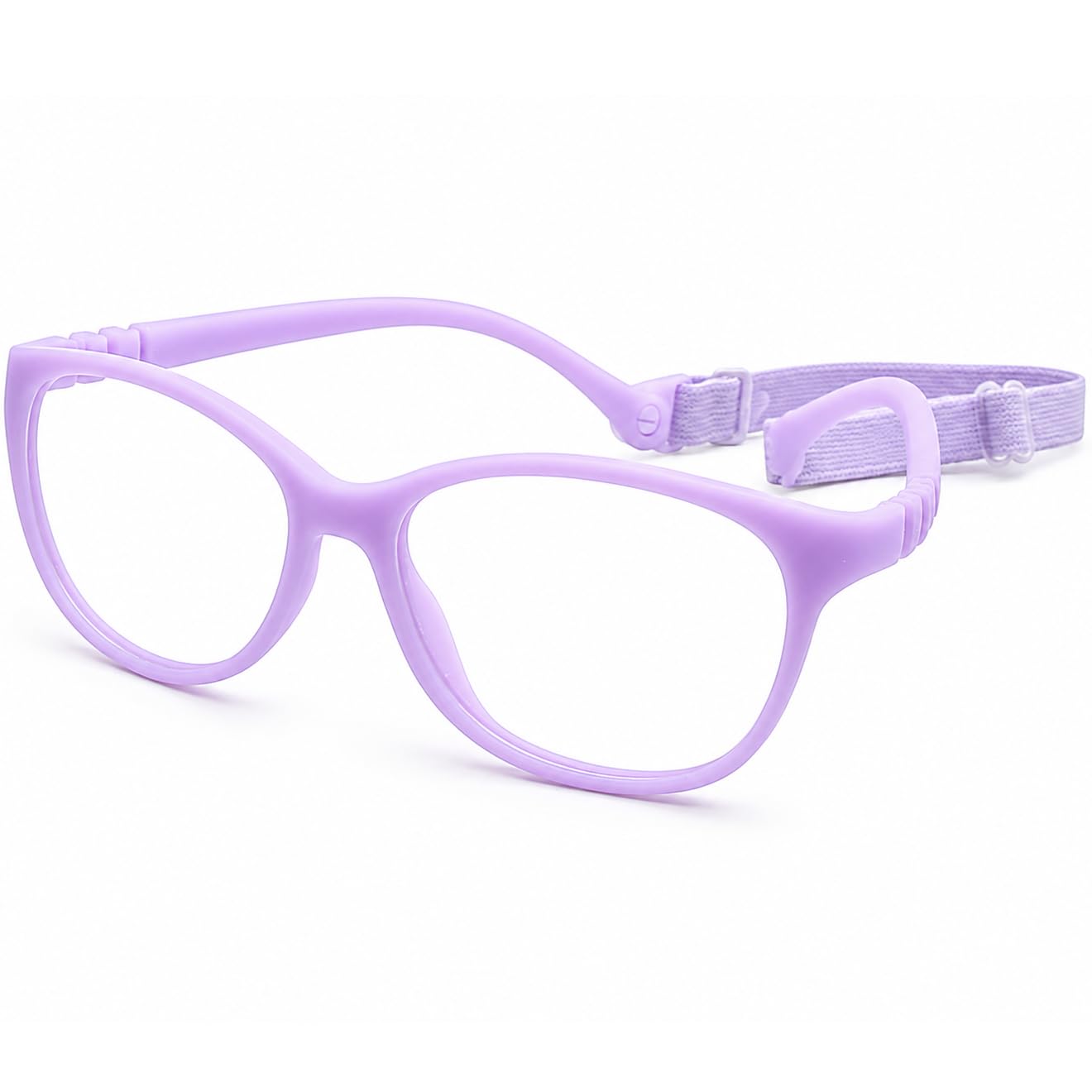 Geborilma Bendable Kids Glasses For 6-9 Years - 50-14-125 Flexible Sports Glasses For Kids Ready for Prescription Lenses