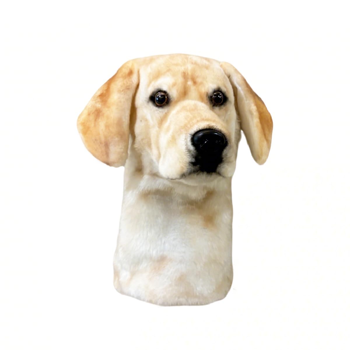 FurEverClone Labrado Golf Head Cover - Realistic Dog Golf Club Head Covers, Labrado Large Dog Breeze Small Display, Cream Yellow