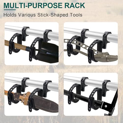 Universal ATV UTV Gun Holder Mount Fits 1-2 Inch Roll Cages
