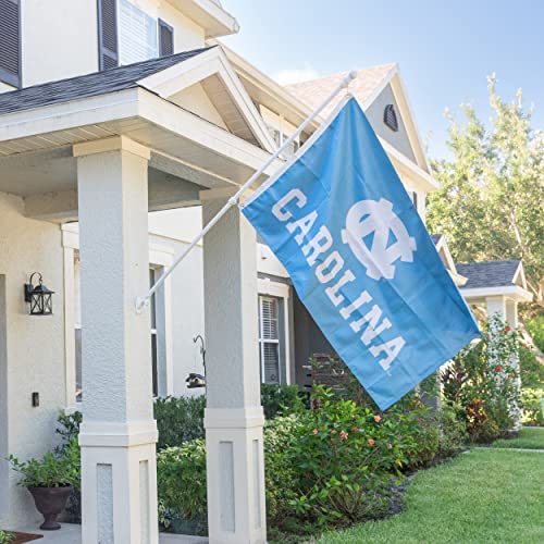 3x5 Ft Double-Sided UNC Tar Heels College Flag - Outdoor Polyester Banner