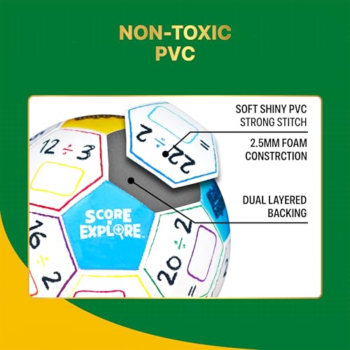 Soccer Ball - Size 3 - Durable Kids Division Box Design