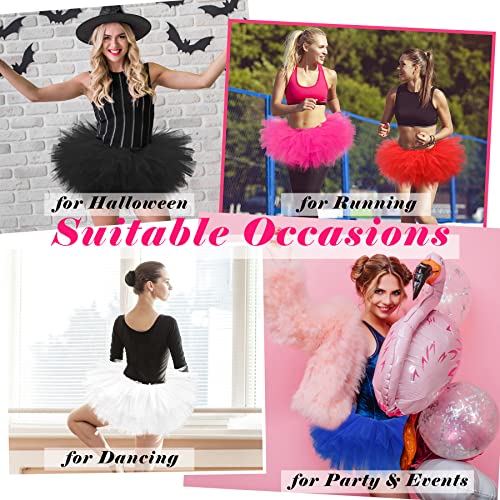 Tutus for Women Adult Tutu Skirts 5 Layers Tulle Skirt Halloween