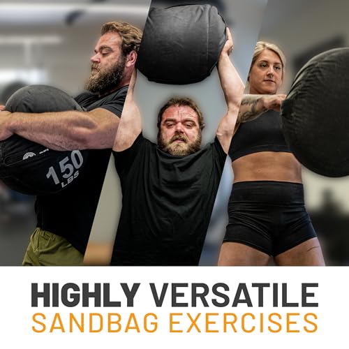 150 lb Strongman Sandbag - Heavy-Duty Fitness Training Bag