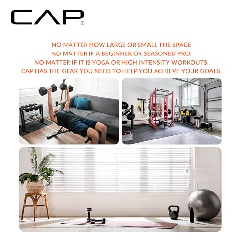 Vinyl Coated Cast Iron Kettlebell - 25 lb Weight for Home Gym