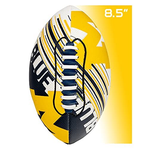 Youth Mini Football - 8.5" Michigan Wolverines - Easy Grip Texture