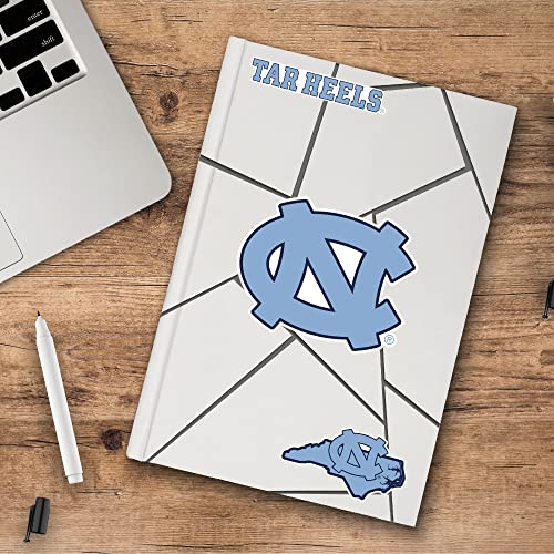 FANMATS NCAA North Carolina Tar Heels Team Decal - Blue, 5x7.5 Inches