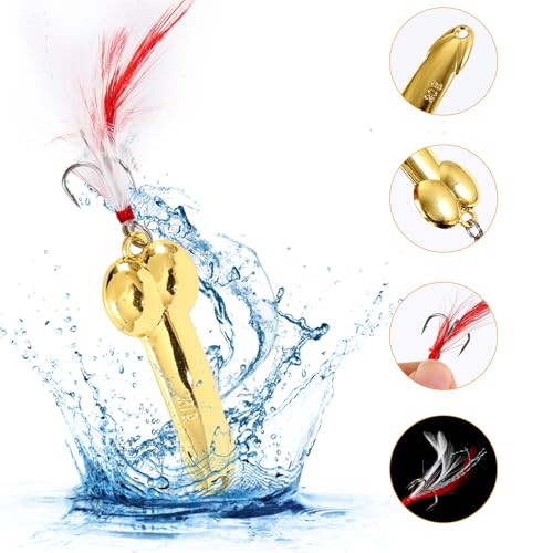 10g Topwater Fishing Lures Kit - Assorted Colors & Custom Hooks