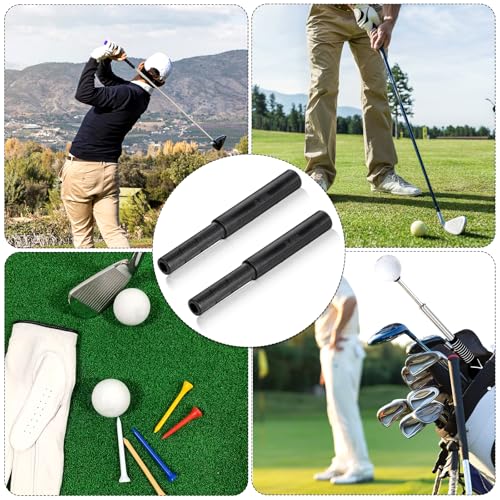Golf Club Shaft Extender - 2PCS Carbon Fiber 5in Length