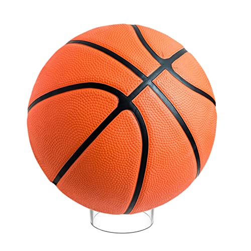 Transparent Acrylic Display Stand for Sports Balls - Clear Holder