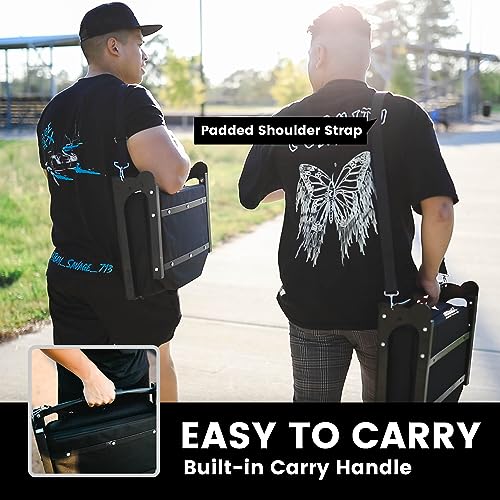 Portable Stadium Seats with Ultra Padded Back Support