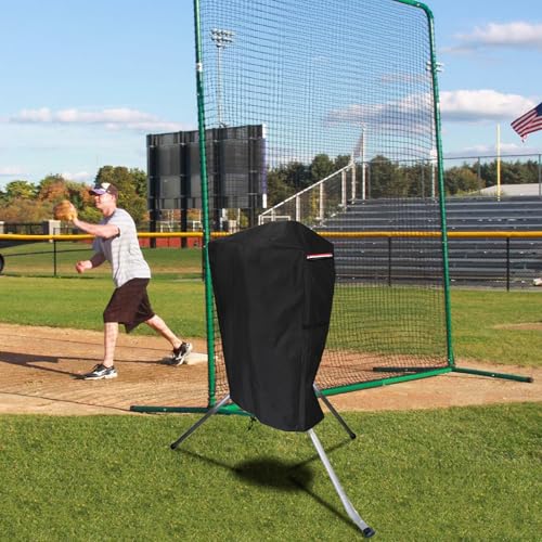 Exokugo Small Baseball & Softball Pitching Machine Cover FQJZ-WL007-2-HS - Heavy-Duty Waterproof
