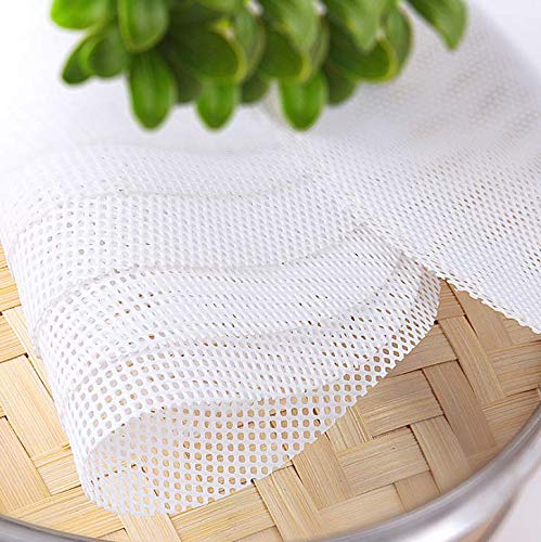 Round Silicone Reusable Steamer Mats - 10 Inch, Set of 4